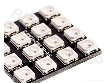 LED Board 4x4 WS2812B 5050 RGB LED with drivers (16bits)